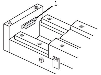 Anwendungsbeispiel mit schwingungsdämpfender Platte (1)