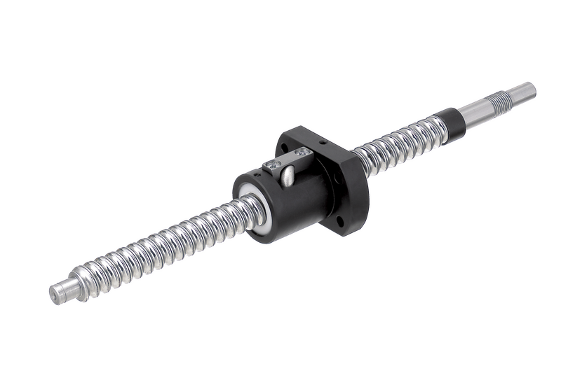Beispiel für einen einreihigen Kugelgewindetrieb