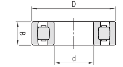 Aufbau eines symmetrischen Tonnenlagers