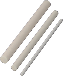 Beispiel: bearbeitete Rundstangen aus Keramik