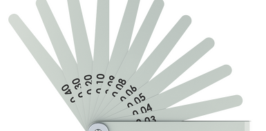 Abbildung einer Fühlerlehre