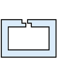 Beispiel Energiekette in geschlitzter Ausführung