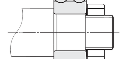 Lager mit zylindrischer Bohrung