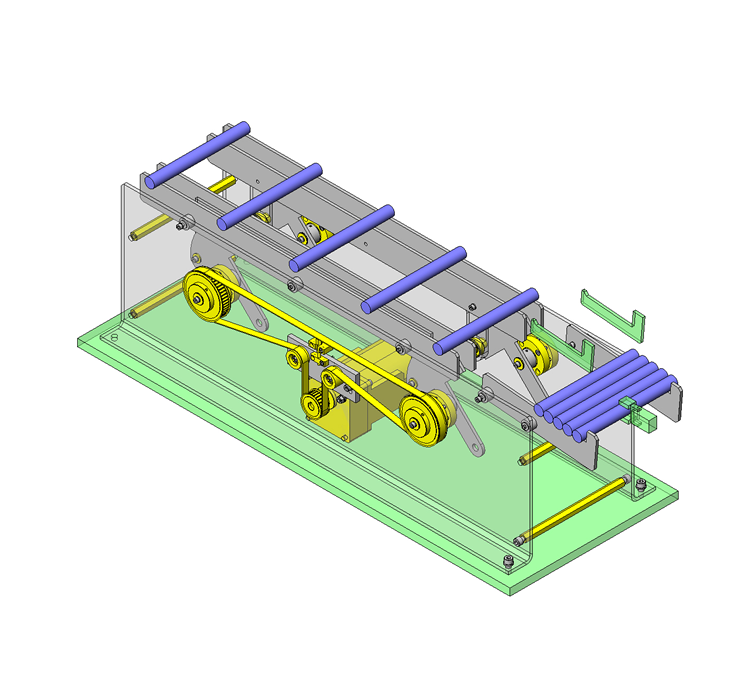 Hubvorrichtung mit Exzenterwelle
