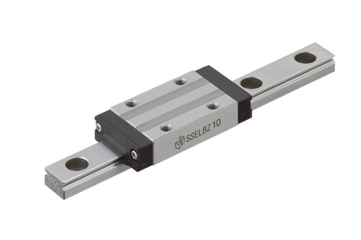 Beispiel einer Miniatur- Profilschienenführung