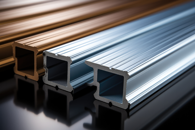 Verschiedene Aluminiumprofile