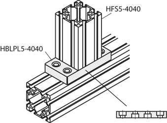 Anwendungsbeispiel für einen Plattenverbinder