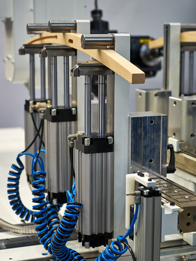 Pneumatikzylinder im Einsatz