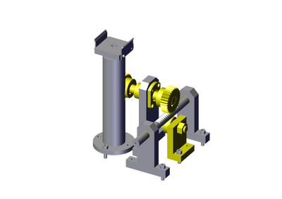 Isolierte Baugruppe zur besseren Ansicht