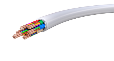 Innerer Aufbau einer Leitung mit mehreren Adern
