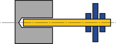 Beispielabbildung - Abstandsmontage
