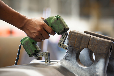 Magnetpulverprüfung