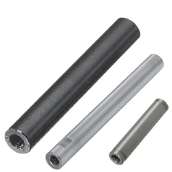 Rotationswellen / zweiseitiges Innengewinde / Bearbeitung wählbar