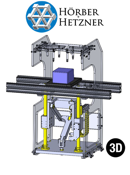 Anwendung für Kniehebel in der Powertrain Produktion